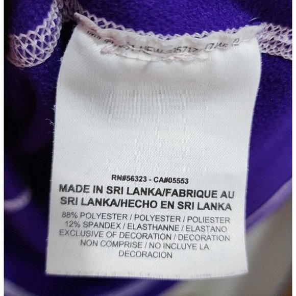 Nike Pro Women's Dri Fit Long Sleeve Fitted Half Zip Pullover Top Purple Size M - Picture 10 of 13